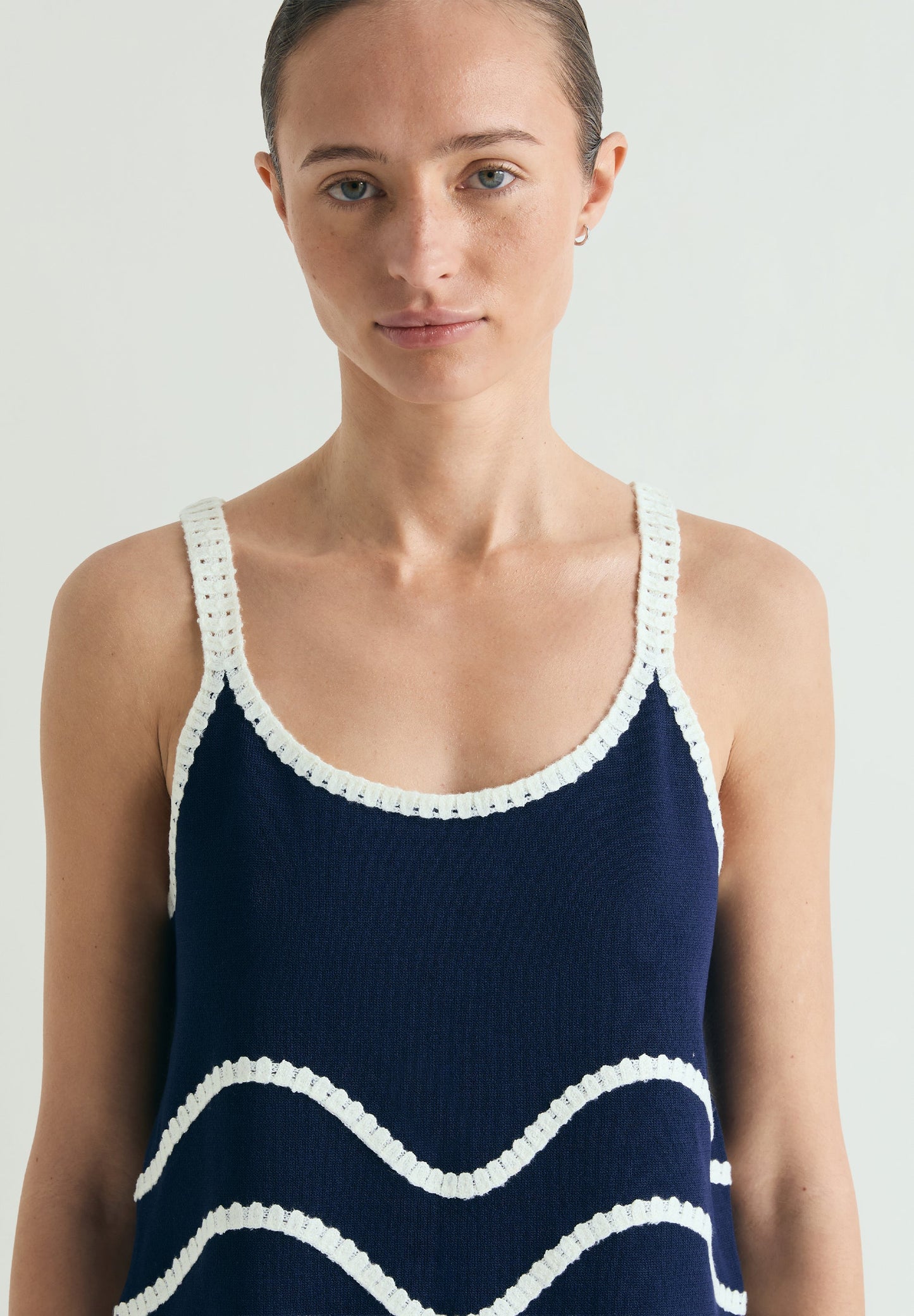 FINE KNIT TANK TOP