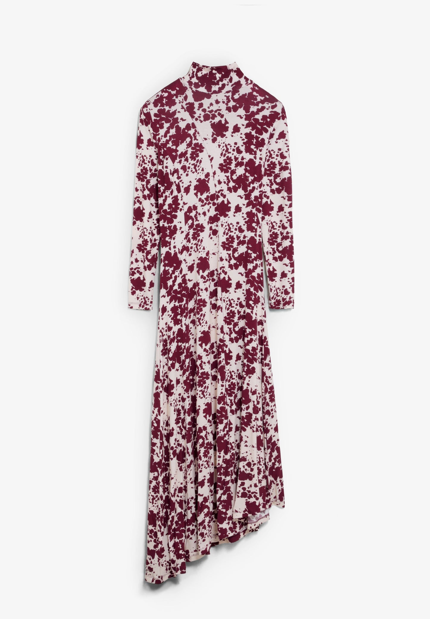 PRINTED HIGH NECK DRESS