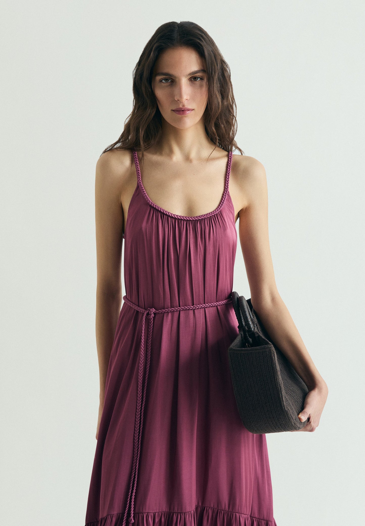 SCSLIP BRAID LACE DRESS