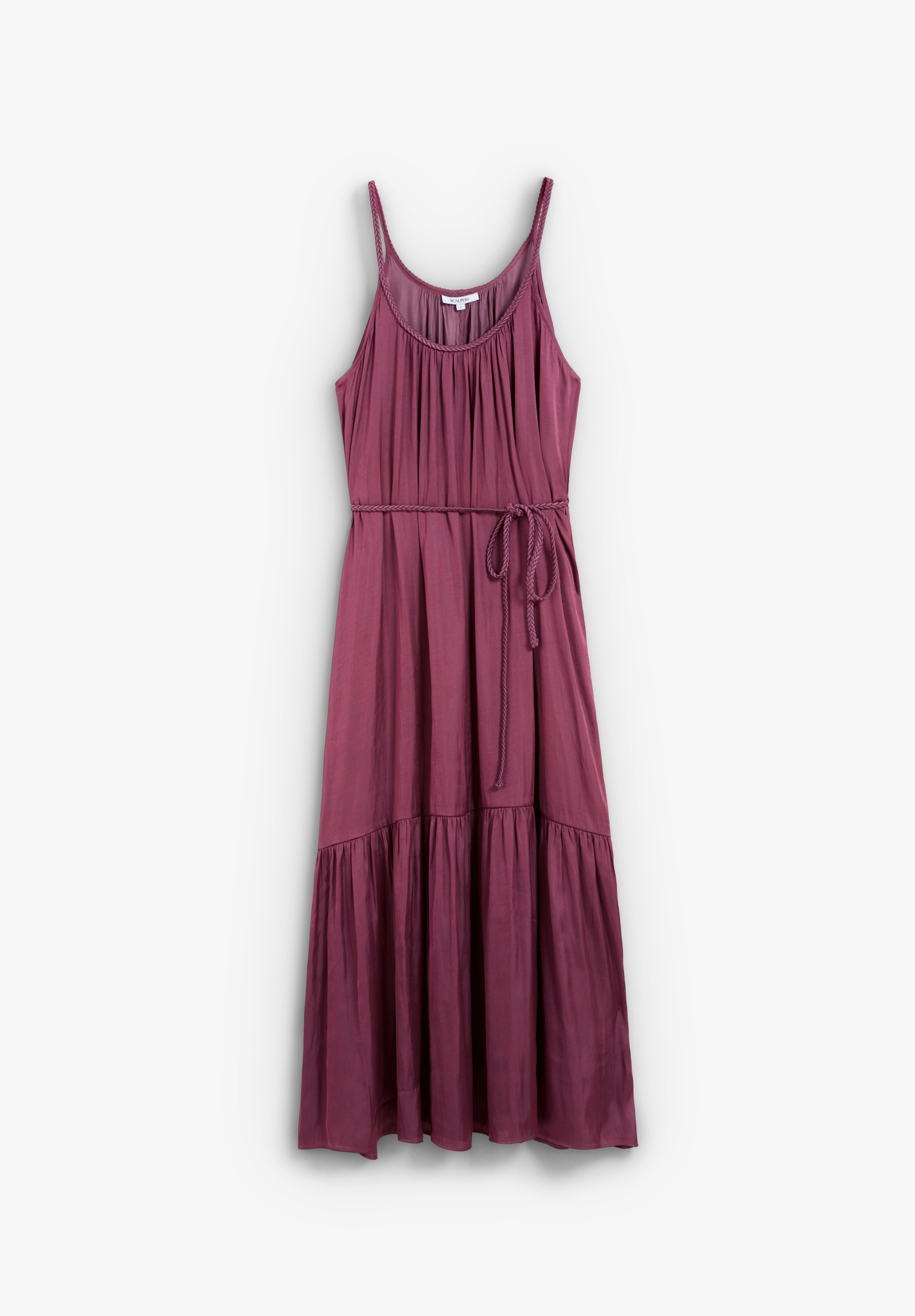 BRAIDED WAIST DRESS