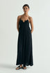 MIDI DRESS WITH FLORAL DETAIL