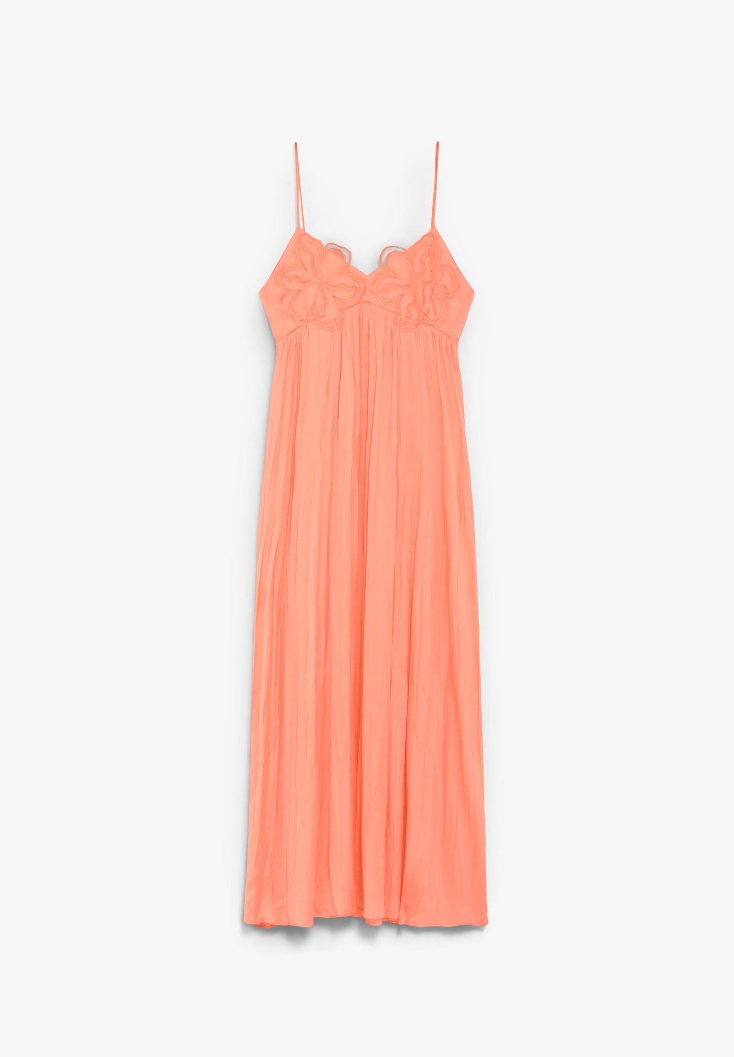 MIDI DRESS WITH FLORAL DETAIL