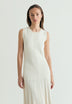 STUDDED MIDI DRESS