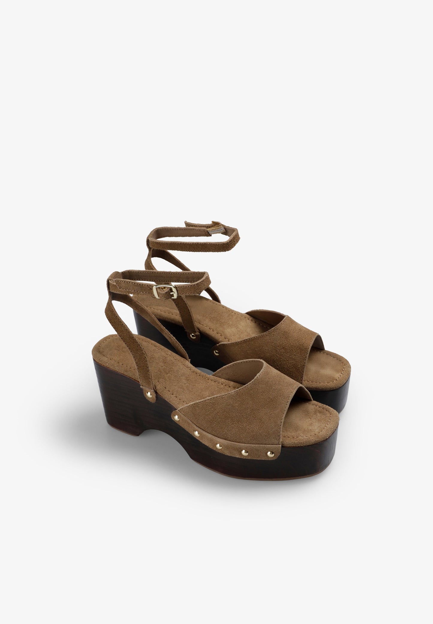SCWOODPLATFORM SANDAL