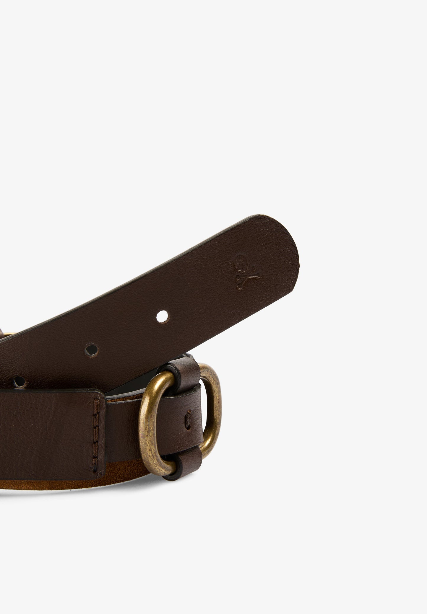 LEATHER BELT WITH BUCKLES