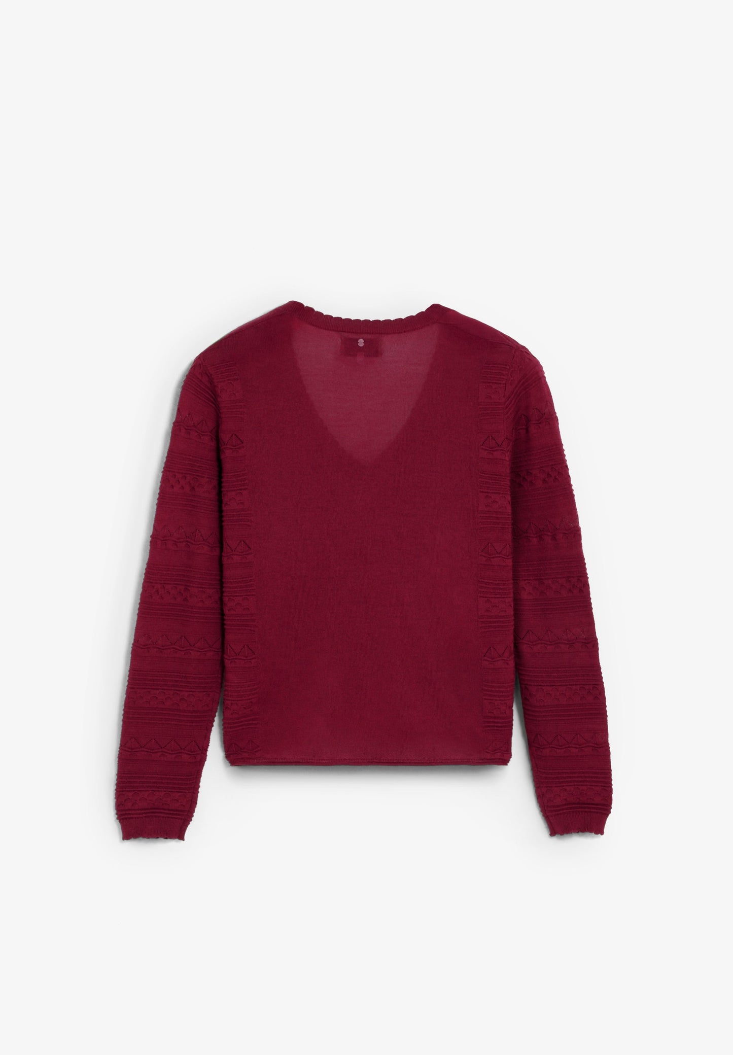 KNIT V-NECK SWEATER