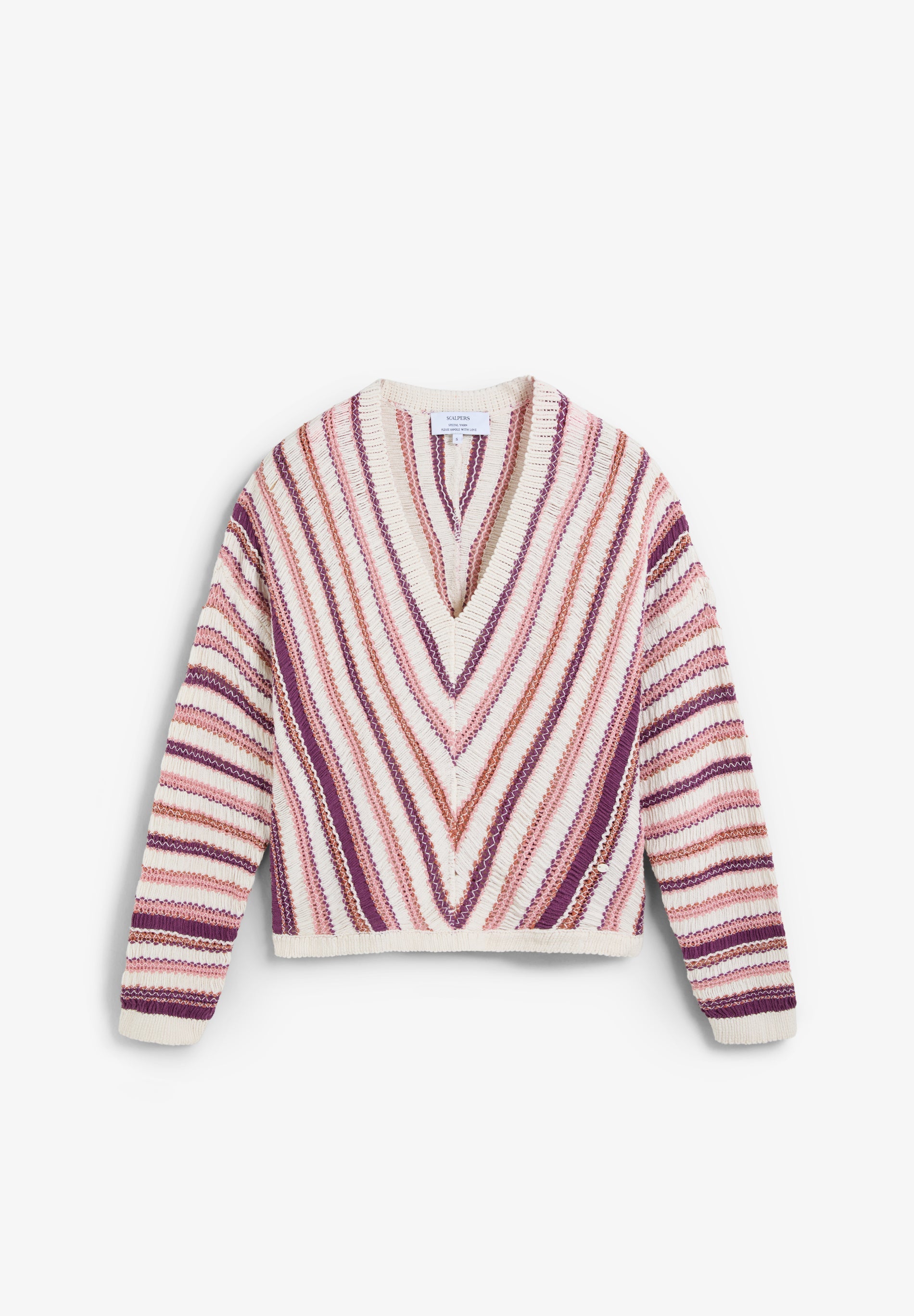 MULTICOLOUR STRIPED SWEATER