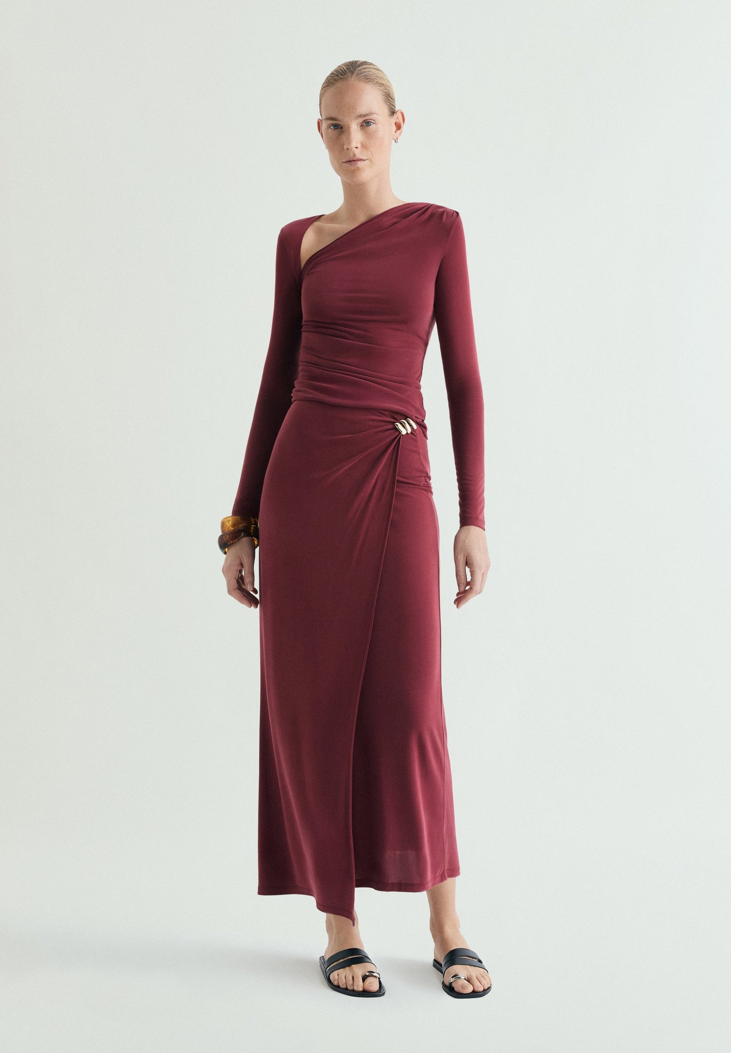 FALDA CUPRO BROCHE - Scalpers