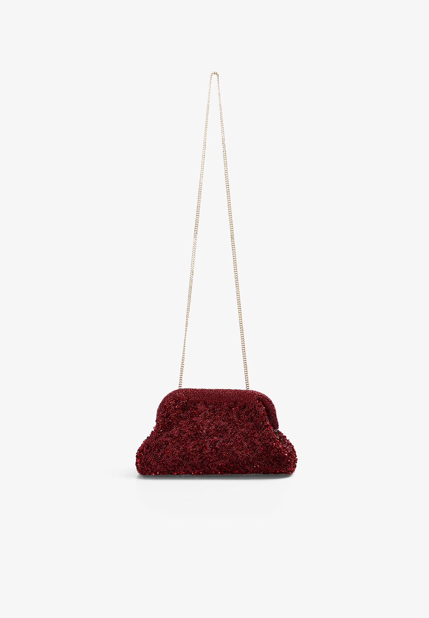 BEADED CLUTCH BAG