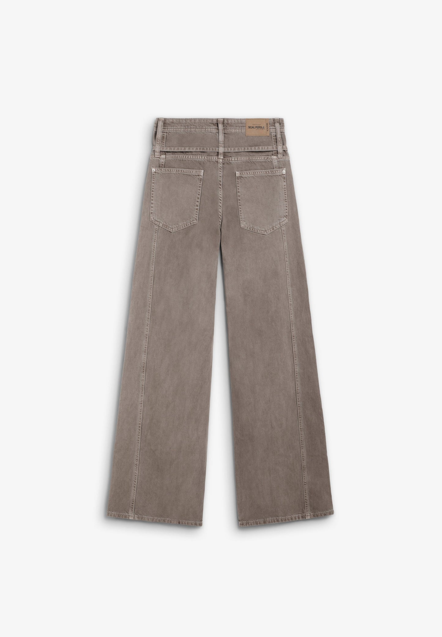 JEANS WITH WAISTBAND DETAIL