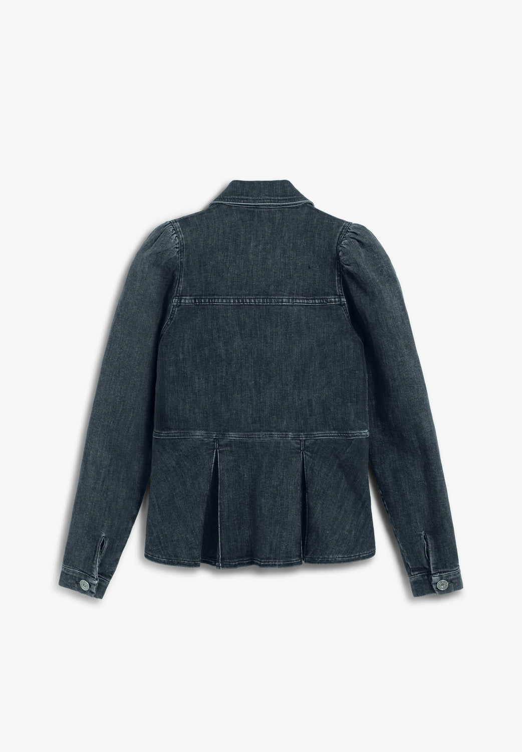 CAMISA DENIM MANGA ABULLONADA - Scalpers