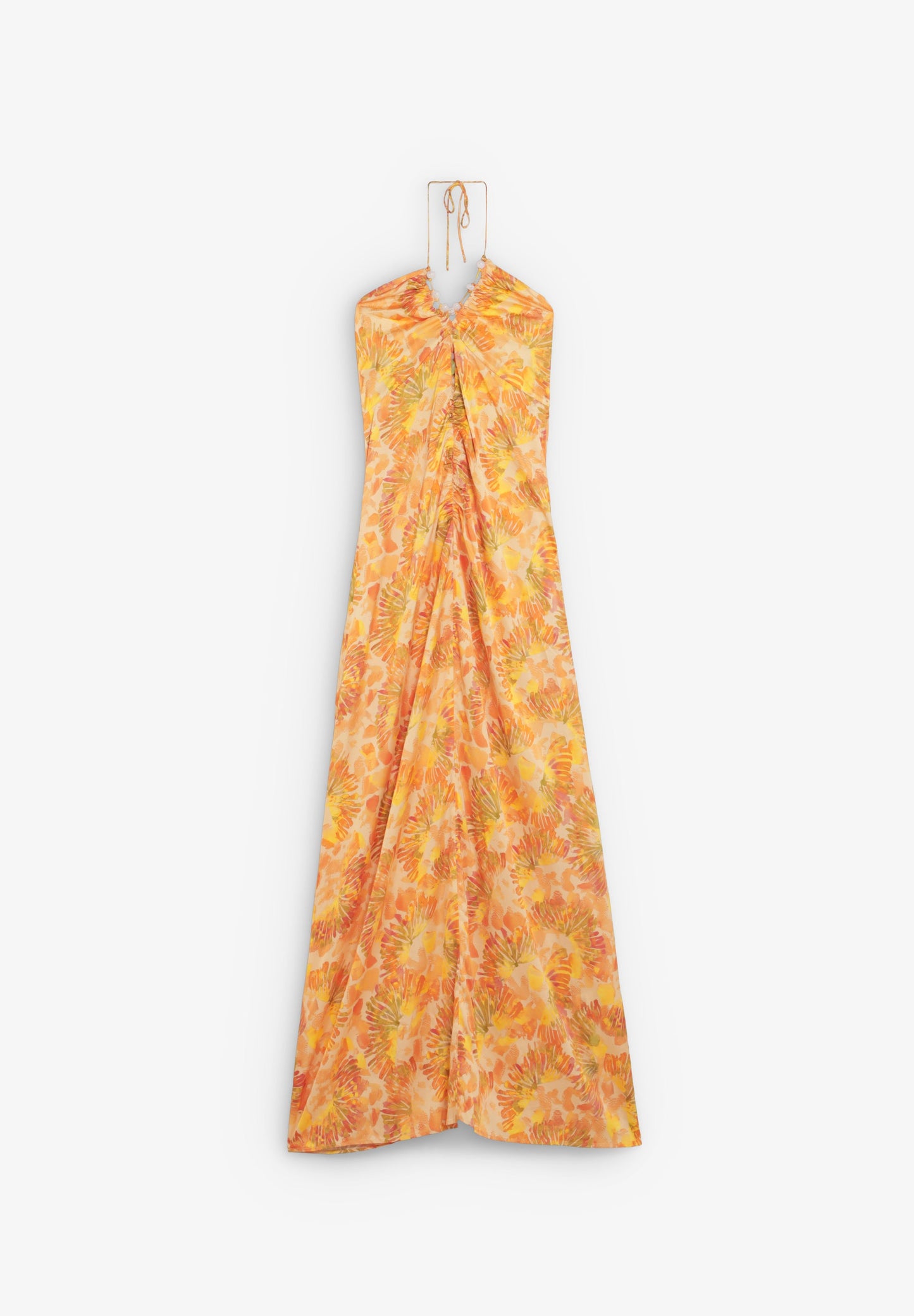 HALTER NECK MAXI DRESS