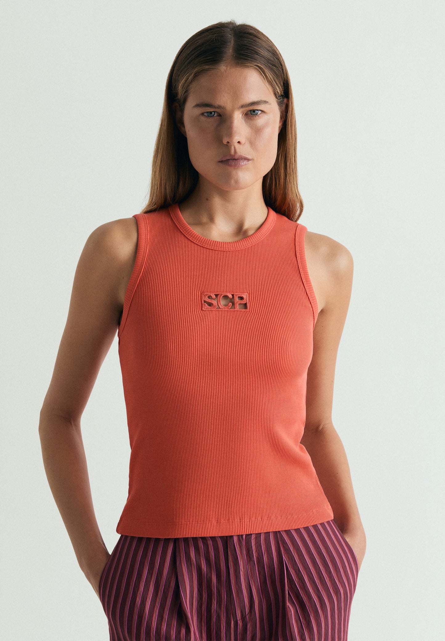 TOP WITH SLIT DETAIL