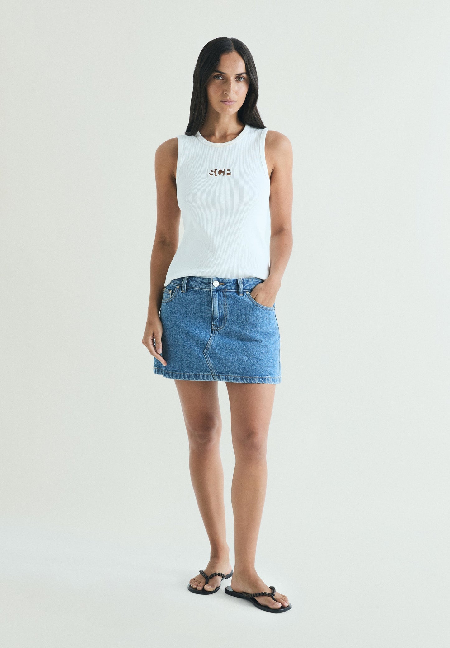TOP WITH SLIT DETAIL