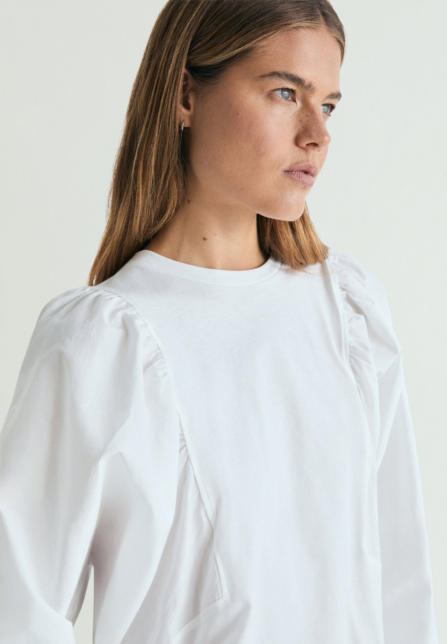 SCPOPLIN PUFF TEE