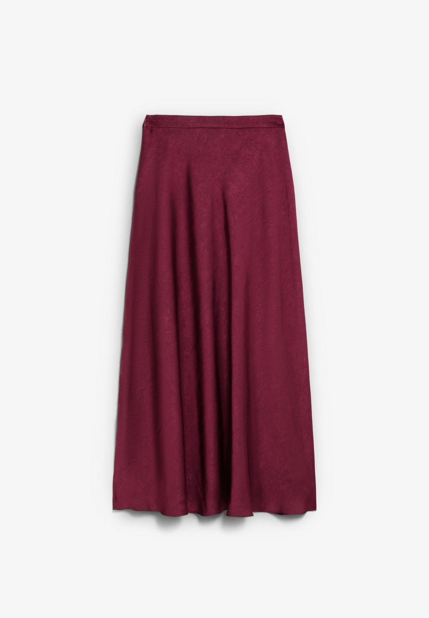 SATIN AND LACE SKIRT