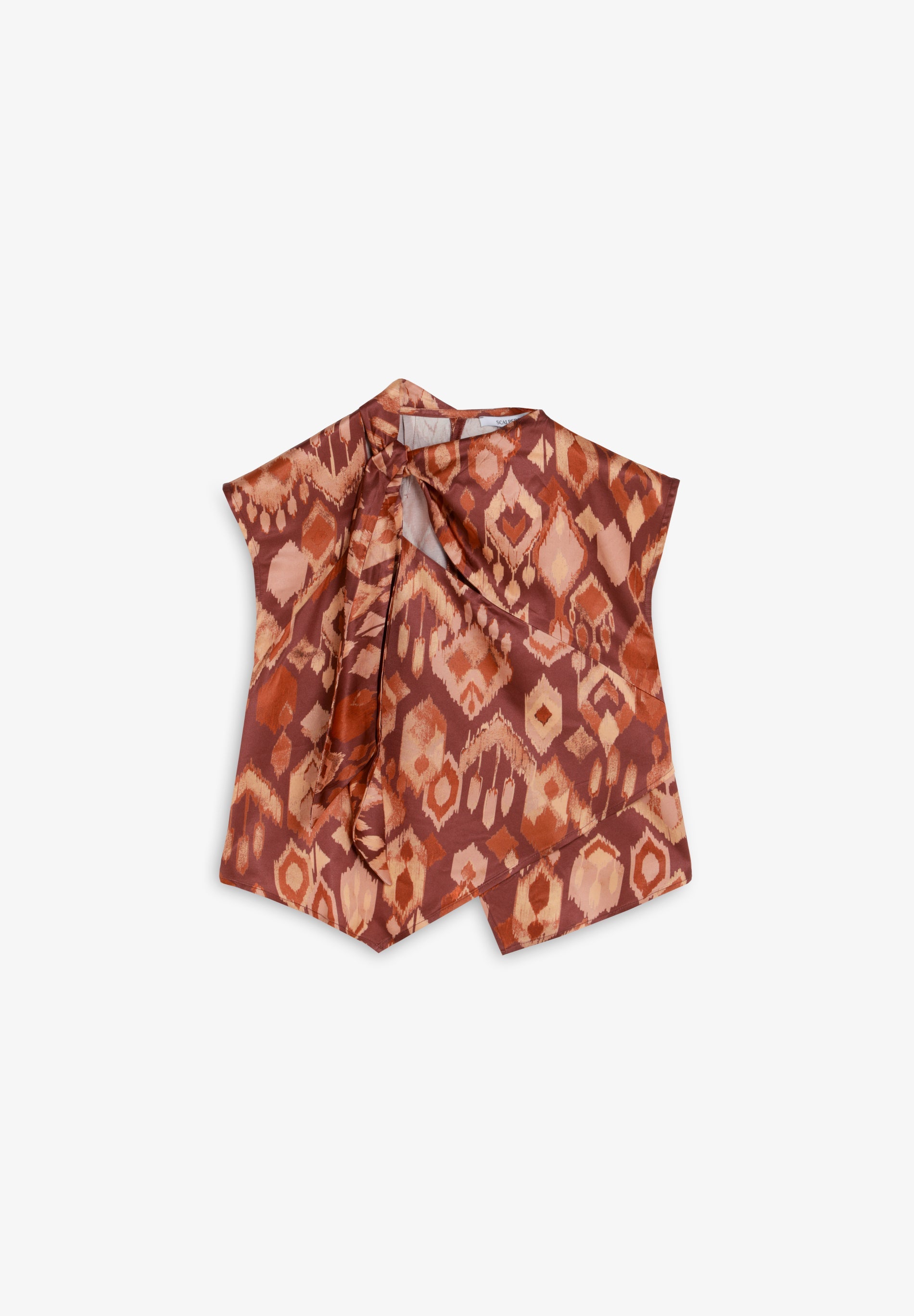 PRINTED KNOT TOP