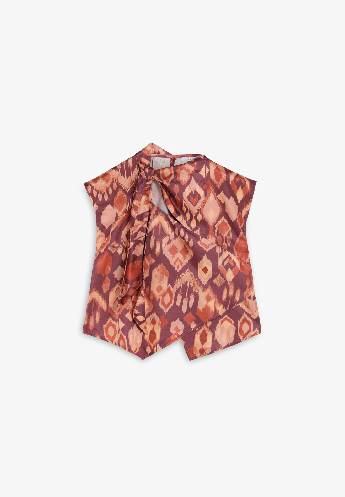 PRINTED KNOT TOP
