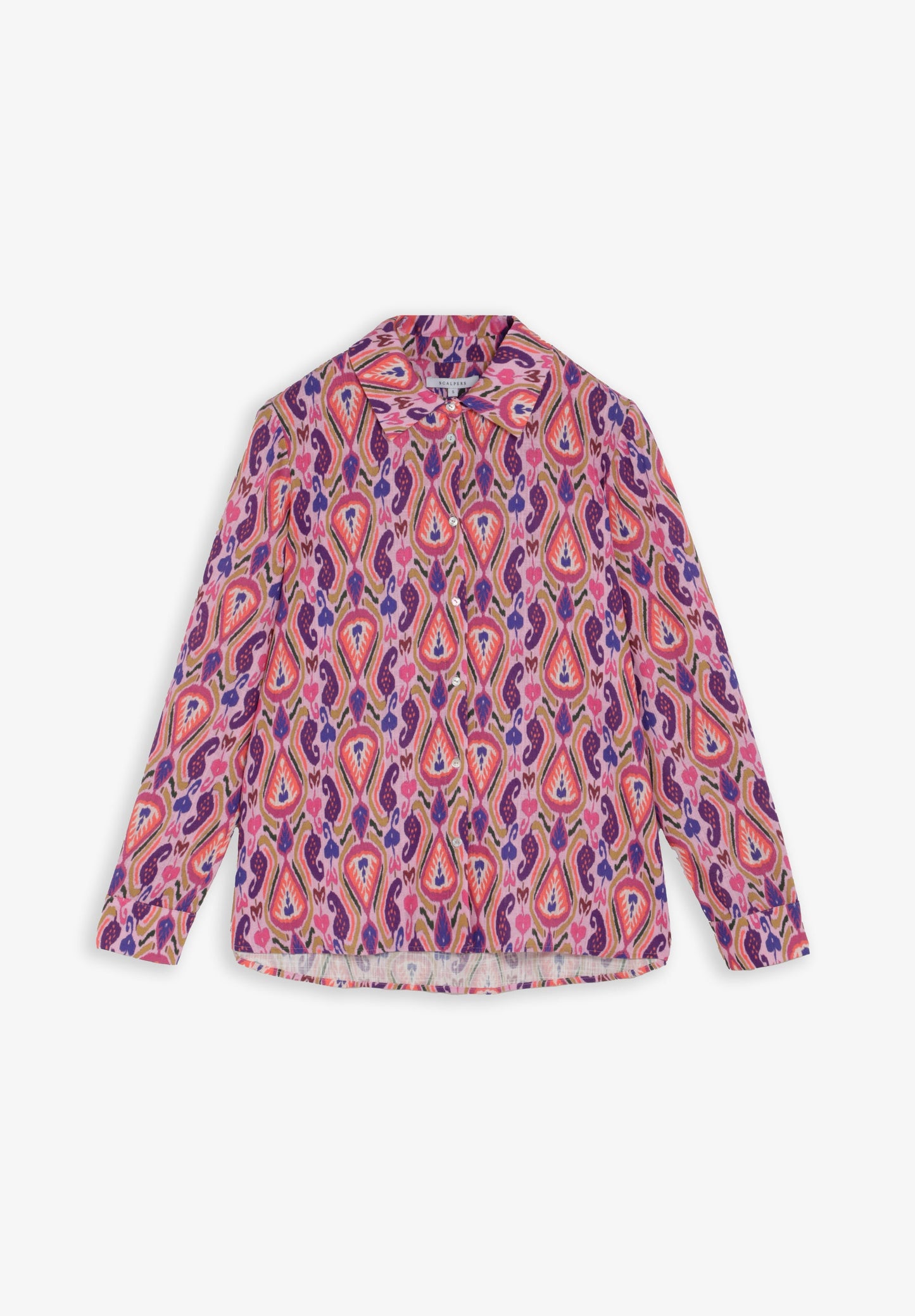 FLUID MULTICOLOURED SHIRT