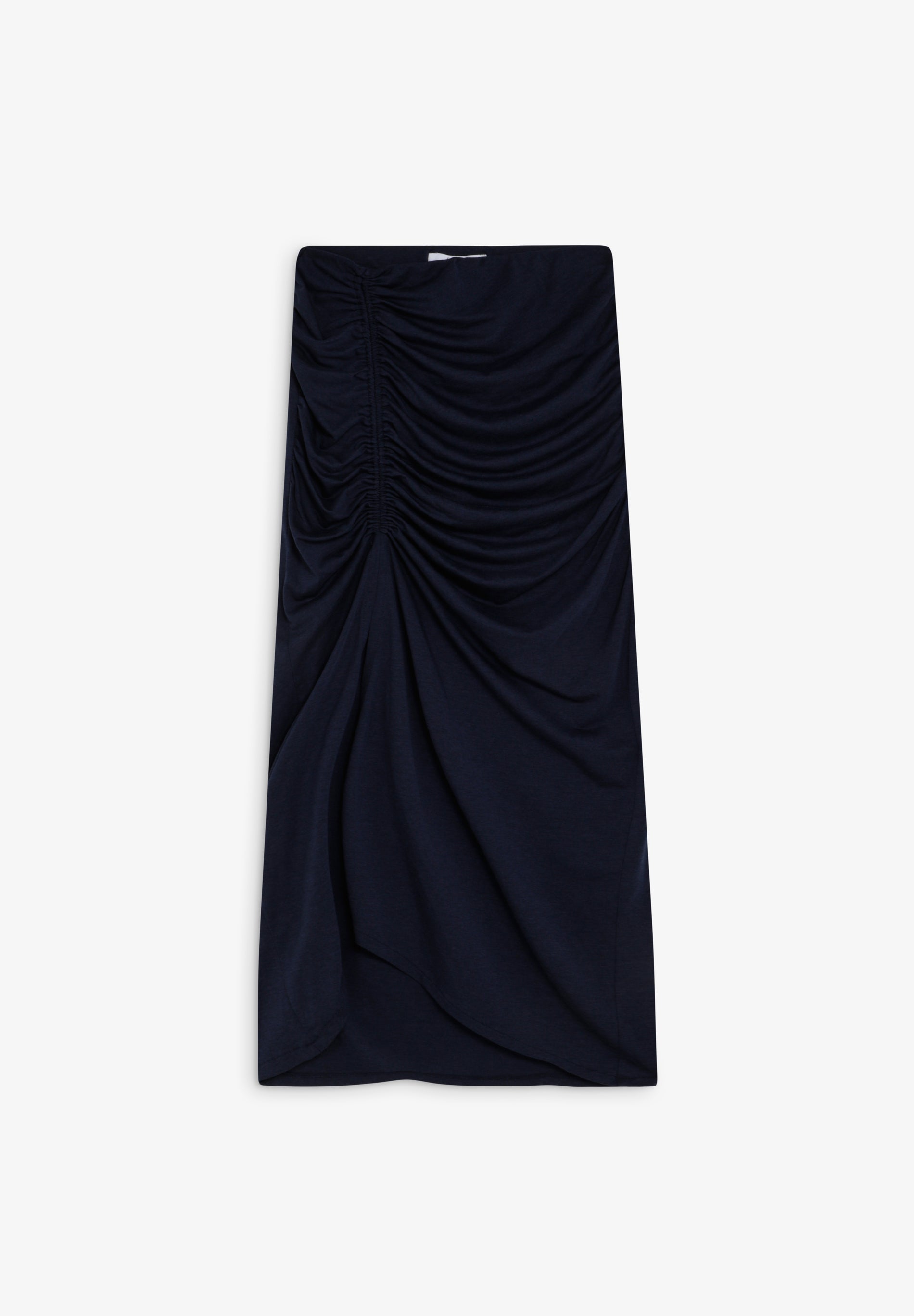 DRAPED MIDI SKIRT