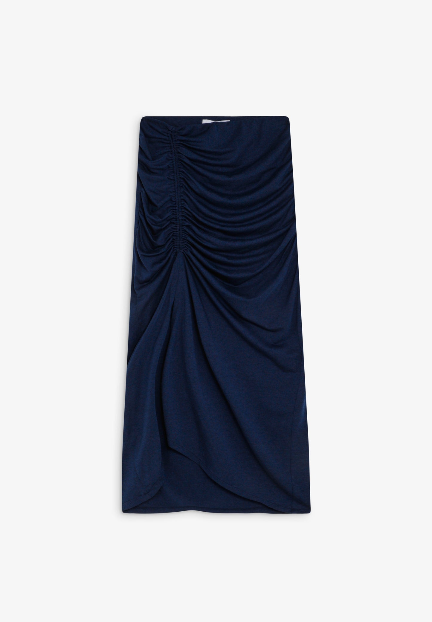 DRAPED MIDI SKIRT