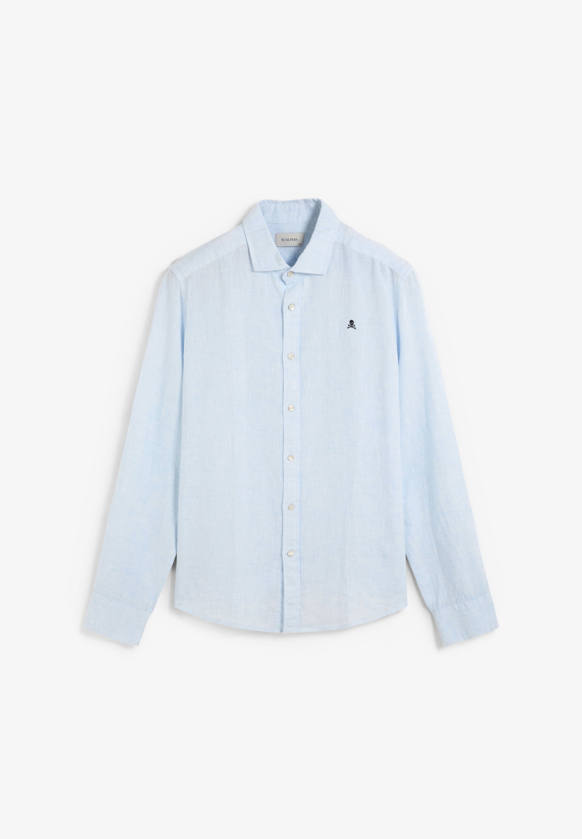 SLIM FIT LINEN SHIRT