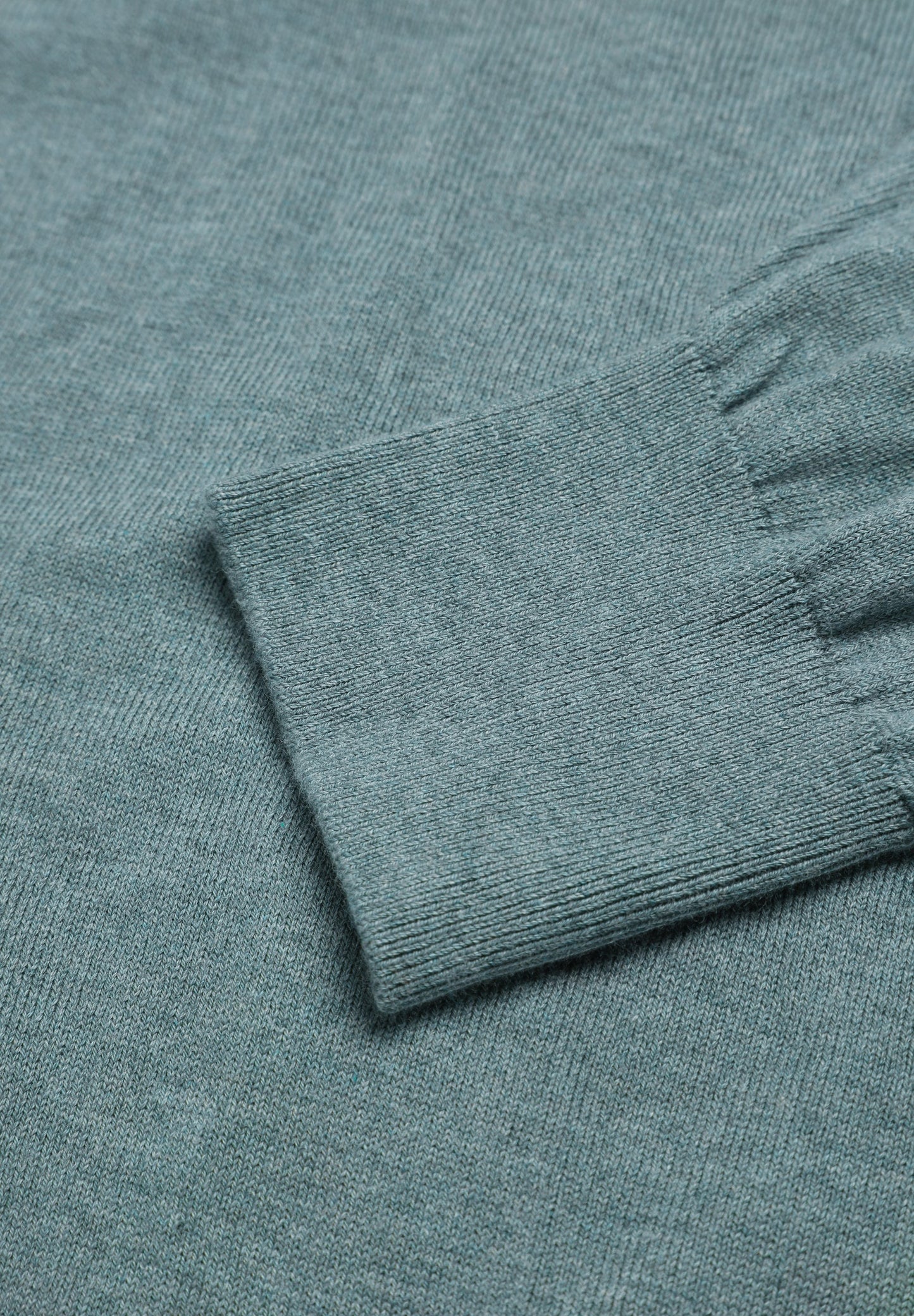 SUPIMA SWEATER WITH TONAL EMBROIDERY