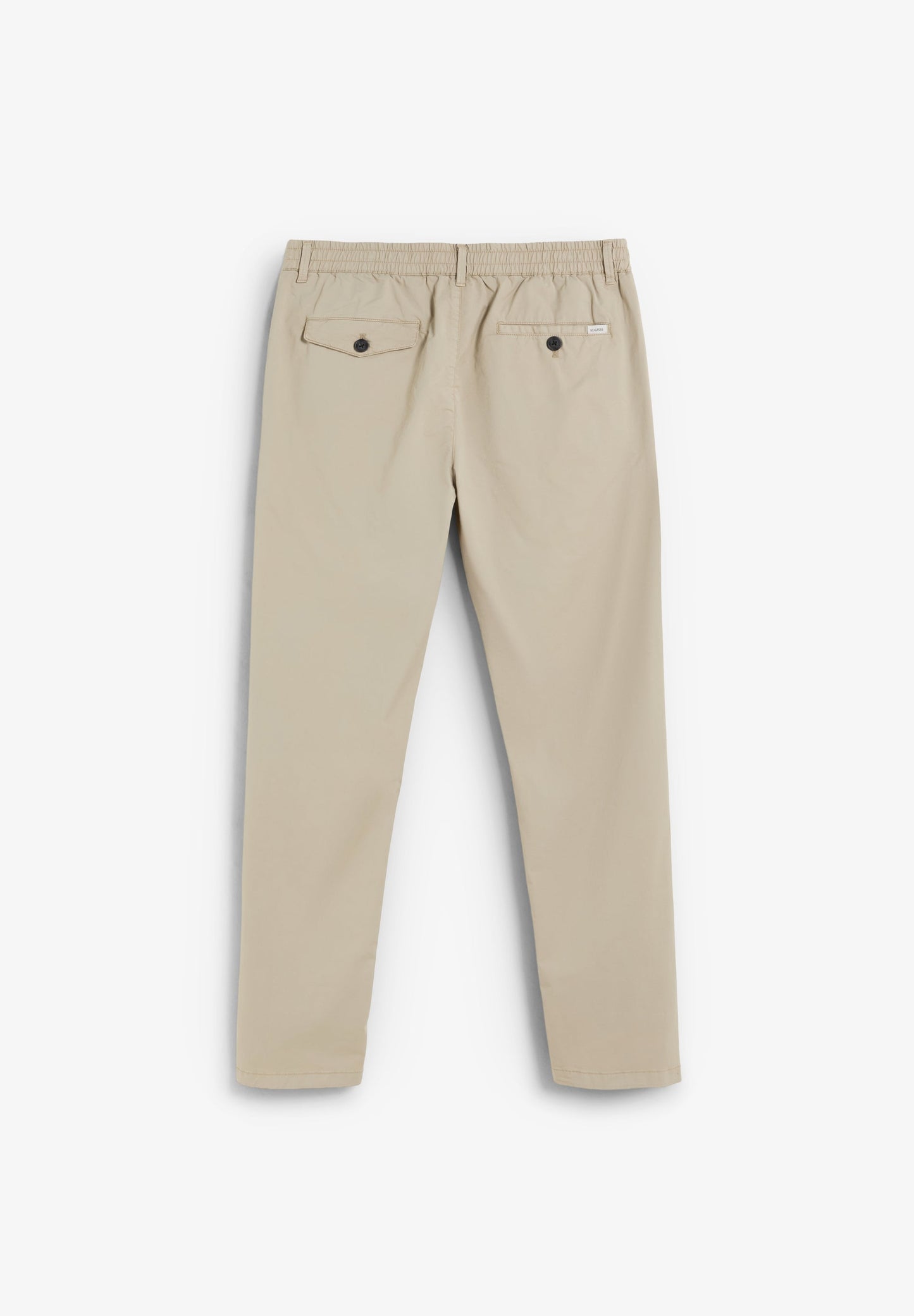 DARTED COTTON TROUSERS