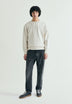 SWEATSHIRT WITH EMBOSSED SKULL