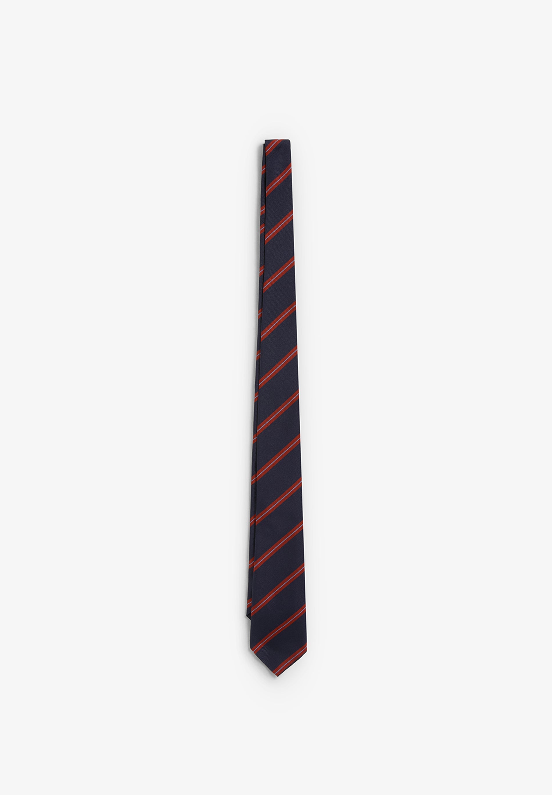 STRIPED SILK TIE