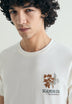 EMBROIDERED COTTON T-SHIRT