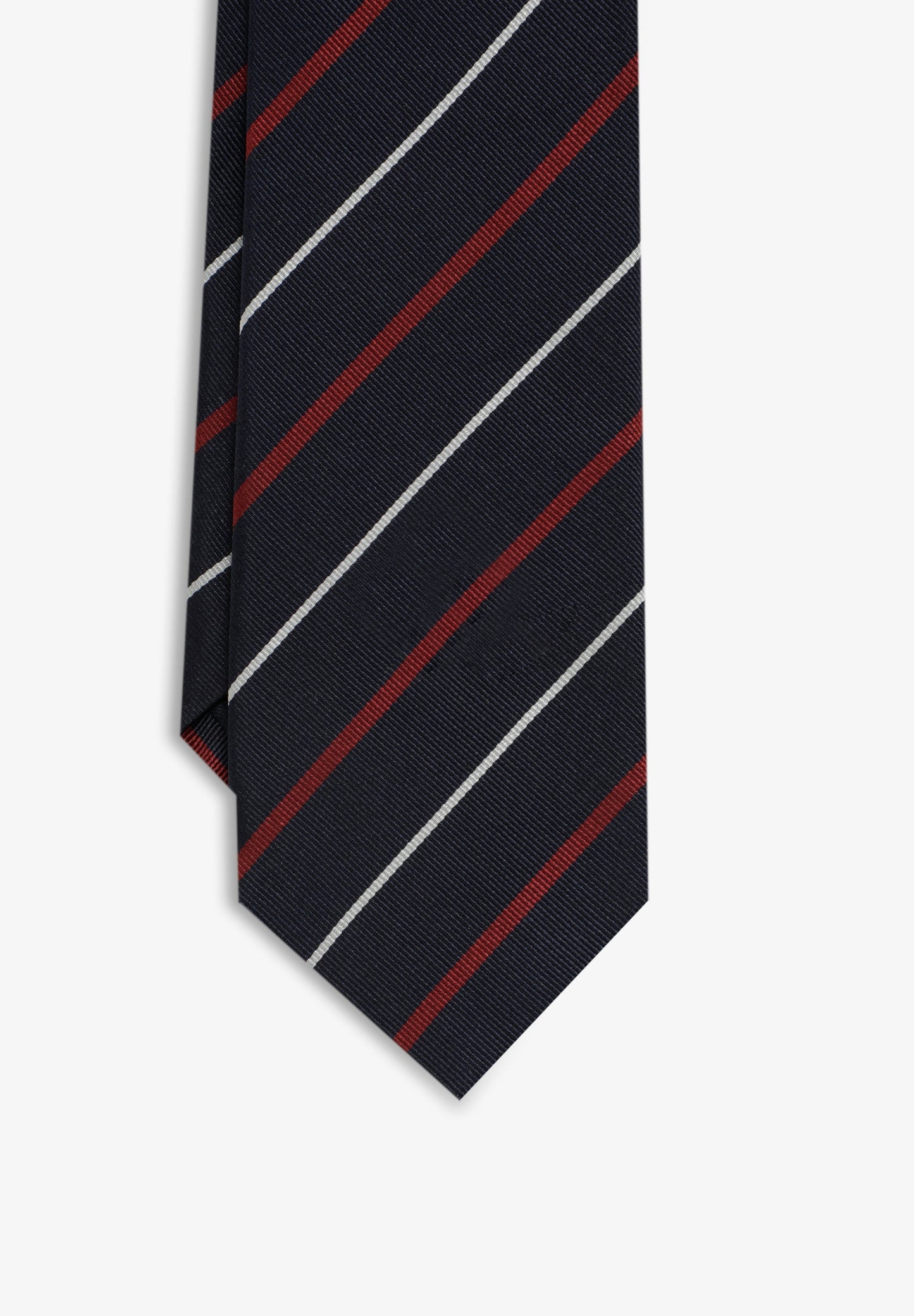 STRIPED SILK TIE