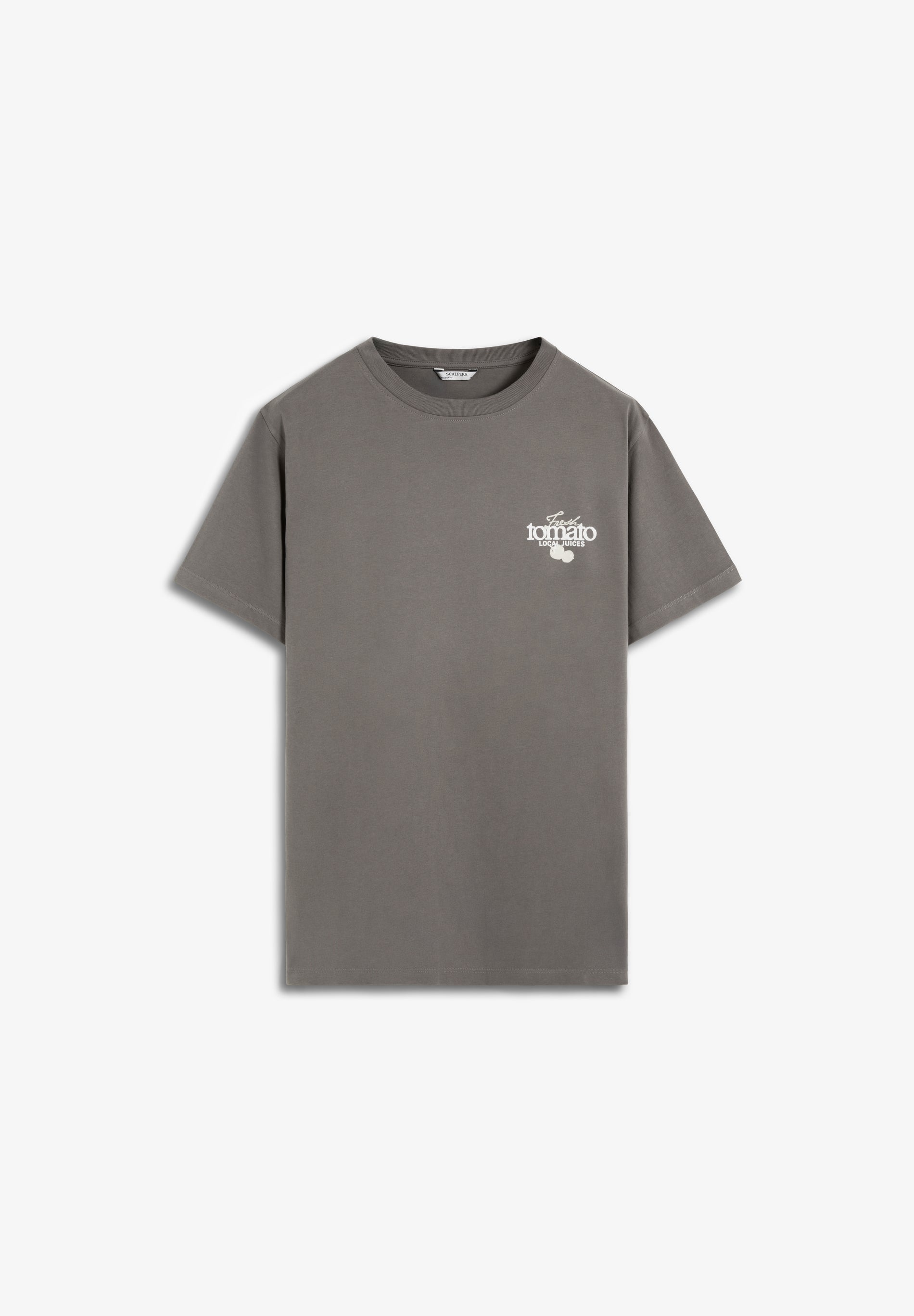 CONTRAST PRINT T-SHIRT