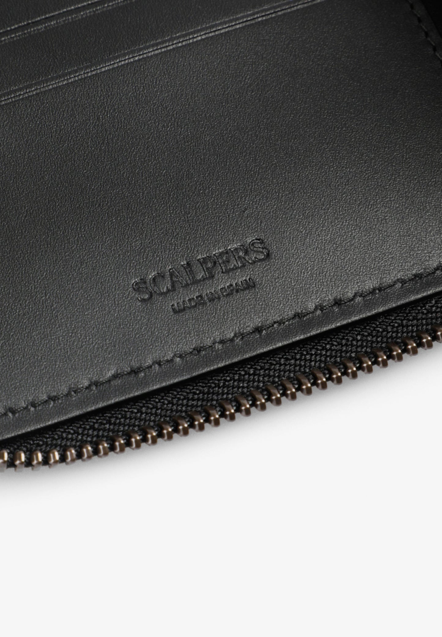 SCALPERS X SPORTING CP ENGRAVED LEATHER WALLET