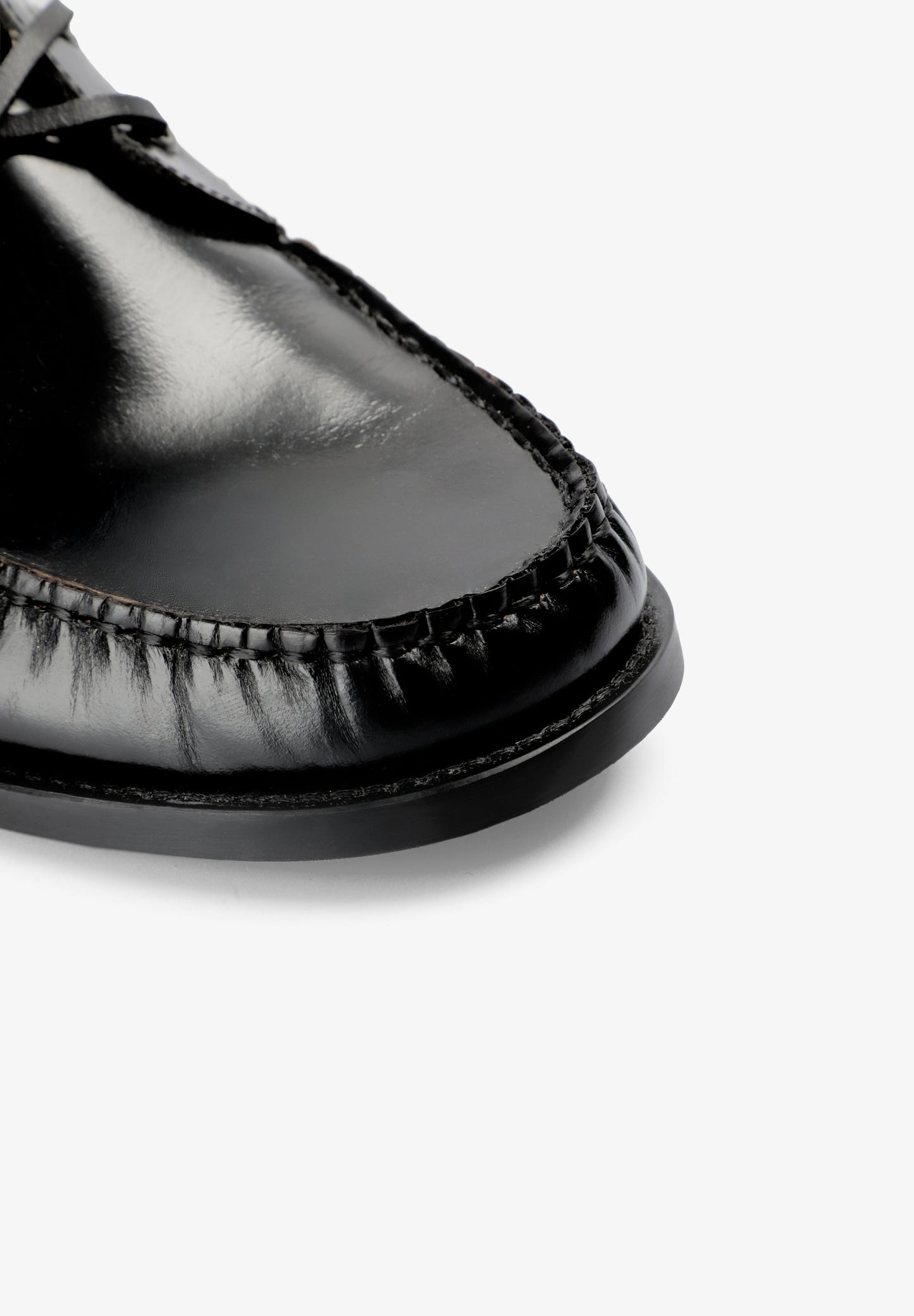 LEATHER DECK SHOES