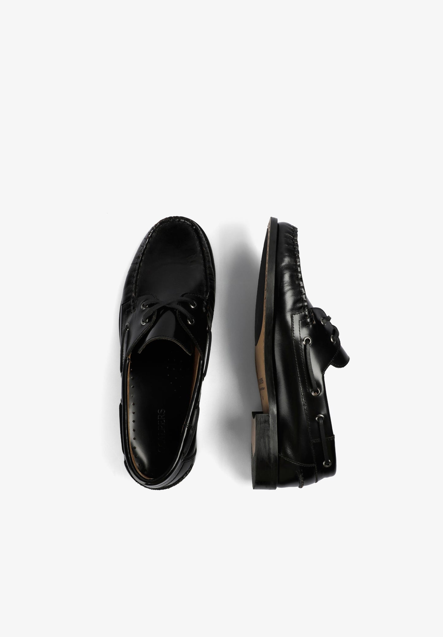 LEATHER DECK SHOES