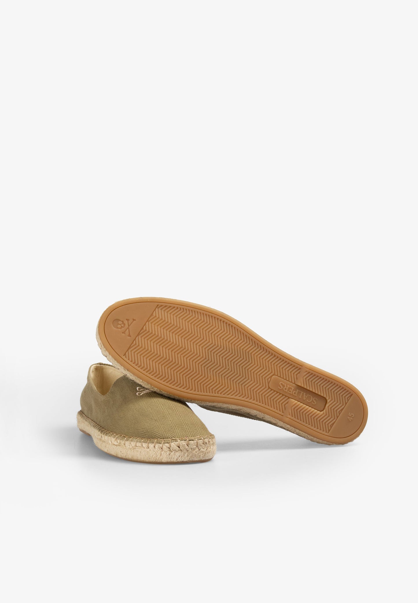 CONTRAST SKULL ESPADRILLES