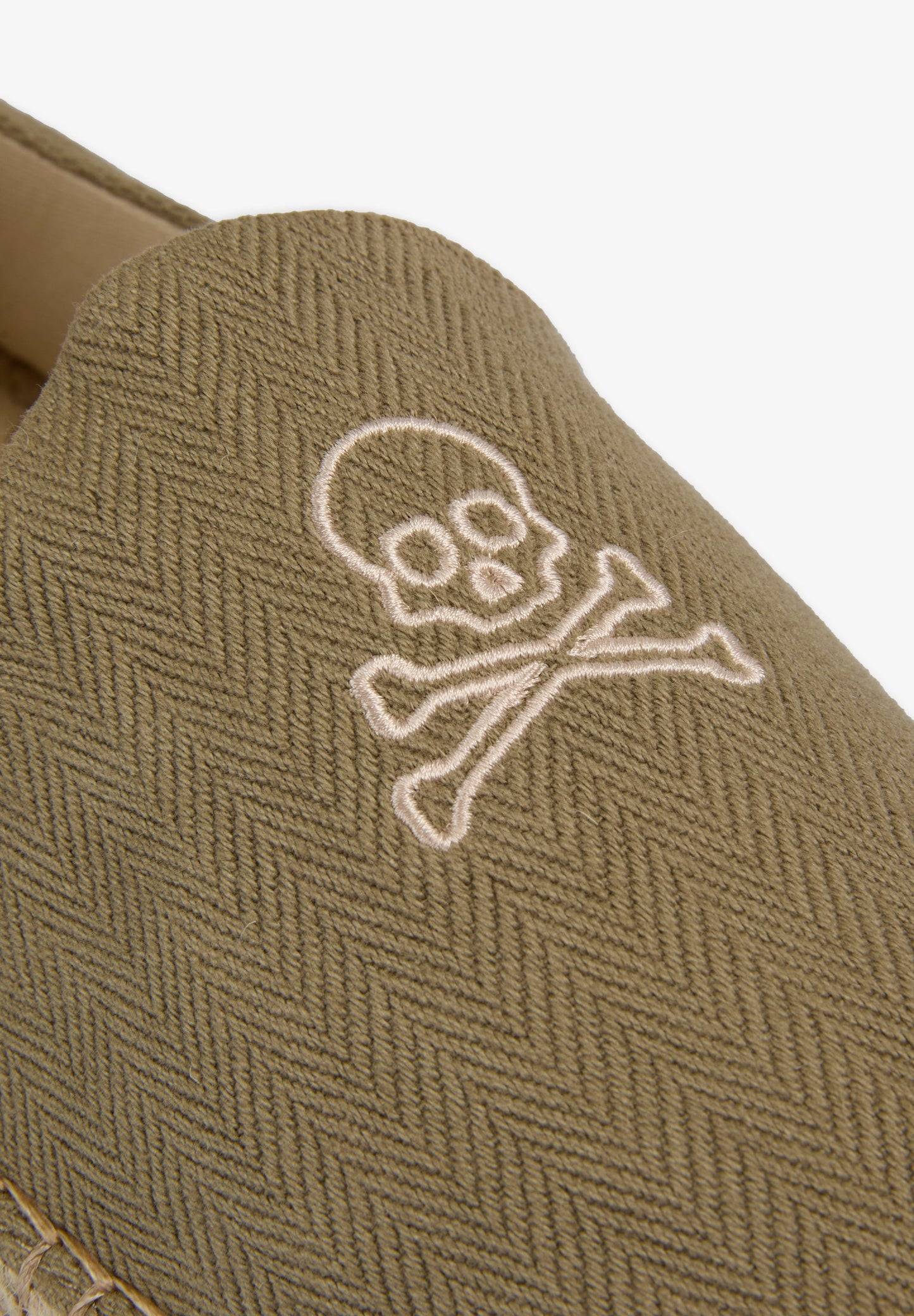 CONTRAST SKULL ESPADRILLES
