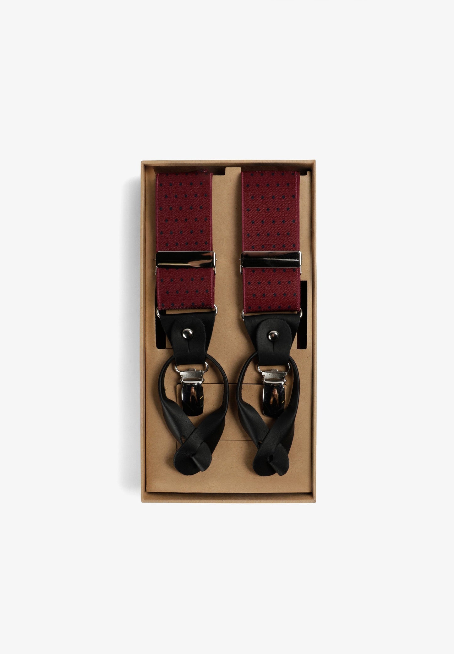 CONTRAST ELASTICATED BRACES