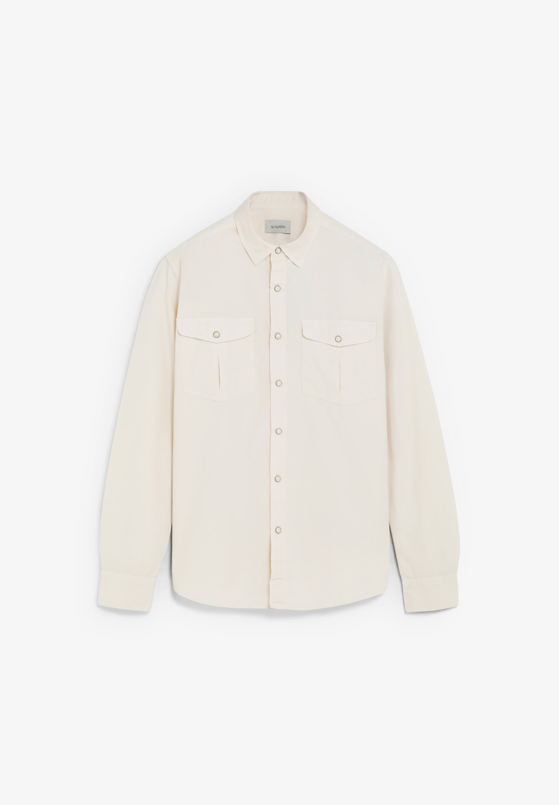 BUTTON-UP SHIRT WITH POCKETS