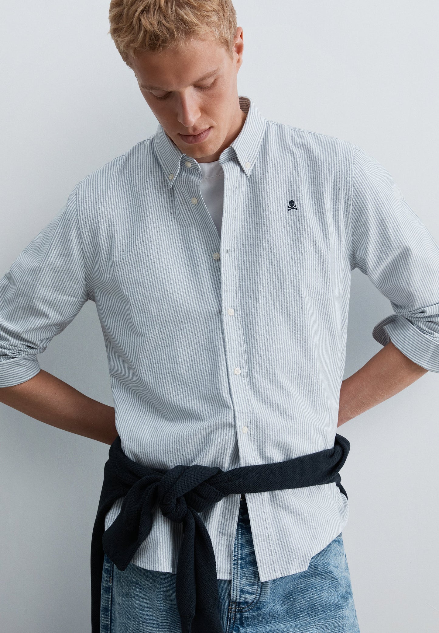 STRIPED OXFORD SHIRT