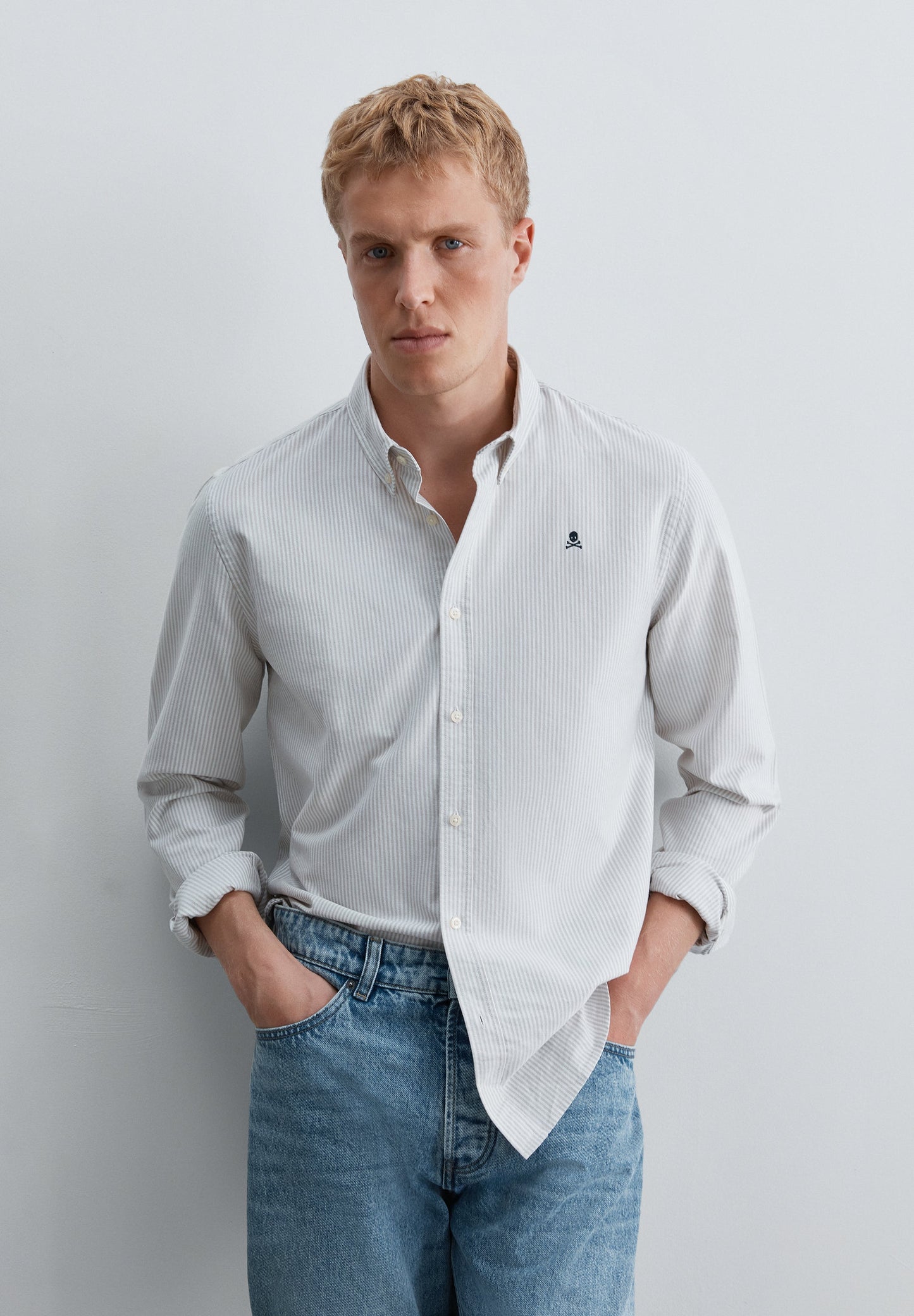 STRIPED OXFORD SHIRT