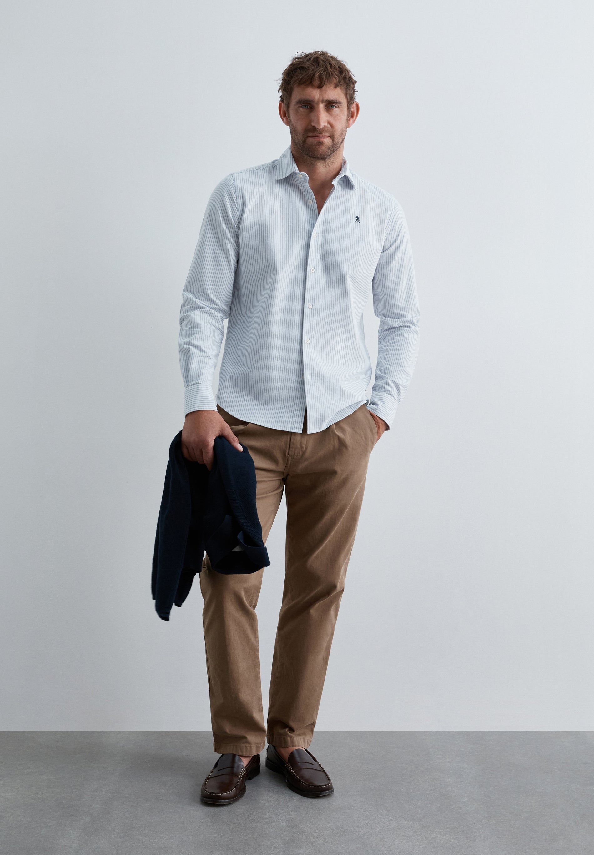 STRIPED OXFORD SHIRT