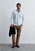 STRIPED OXFORD SHIRT