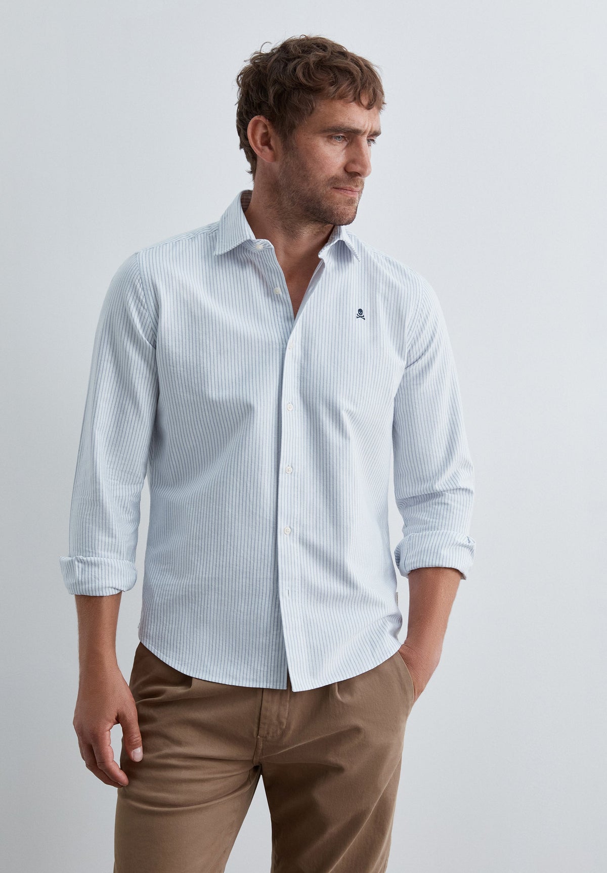 STRIPED OXFORD SHIRT