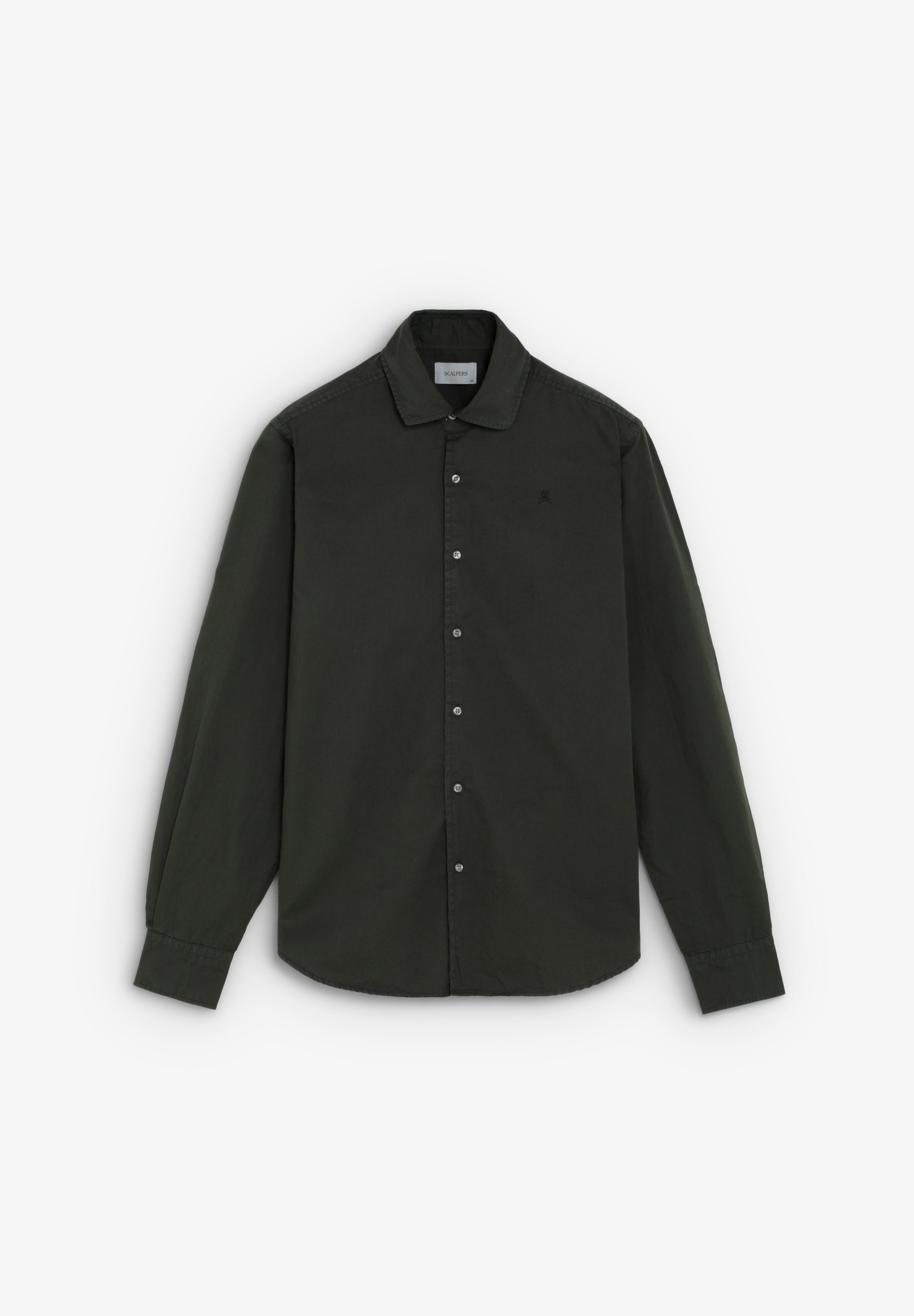 SHIRT WITH TONAL SKULL