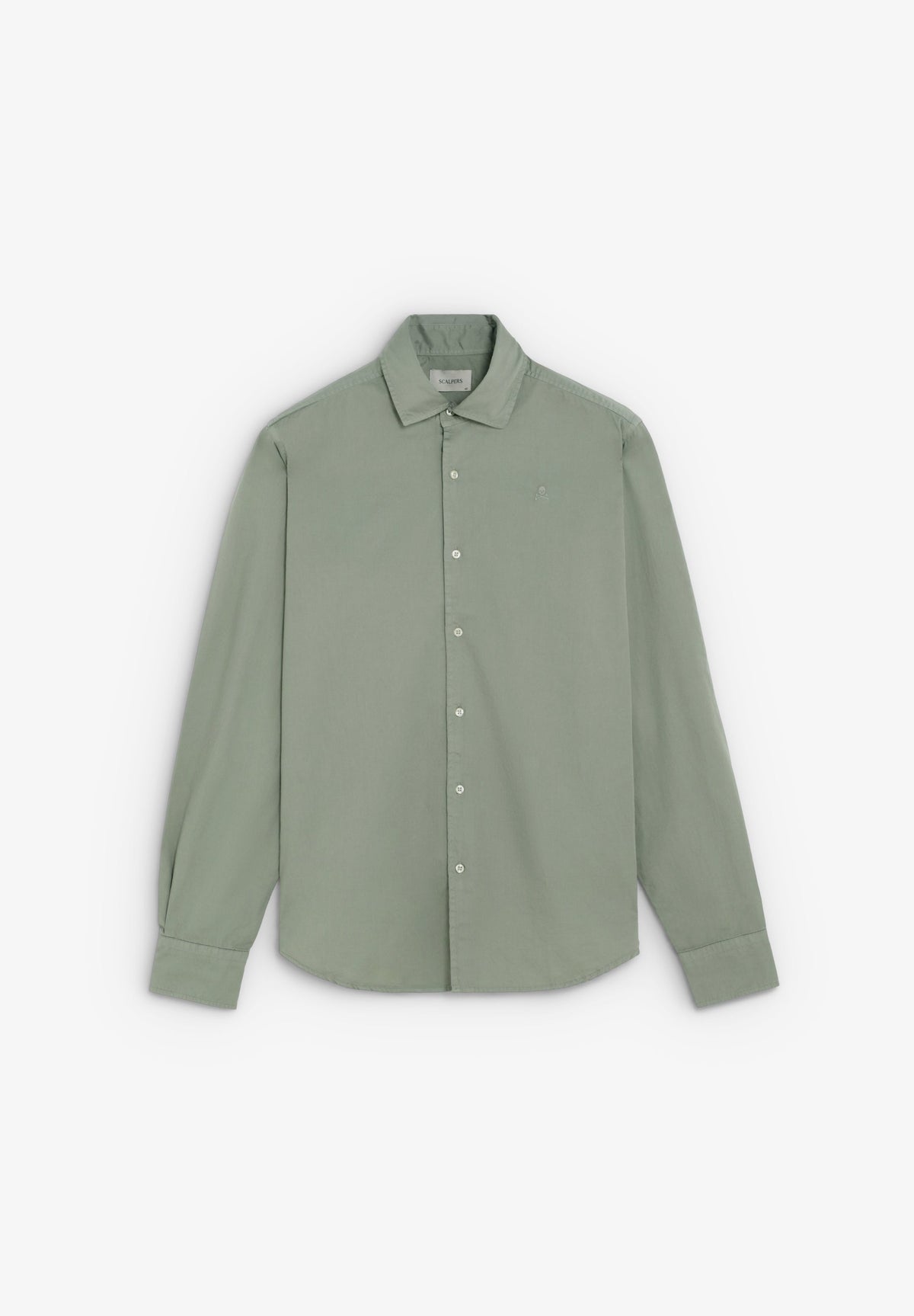 SHIRT WITH TONAL SKULL