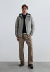 COTTON JACKET WITH HOOD