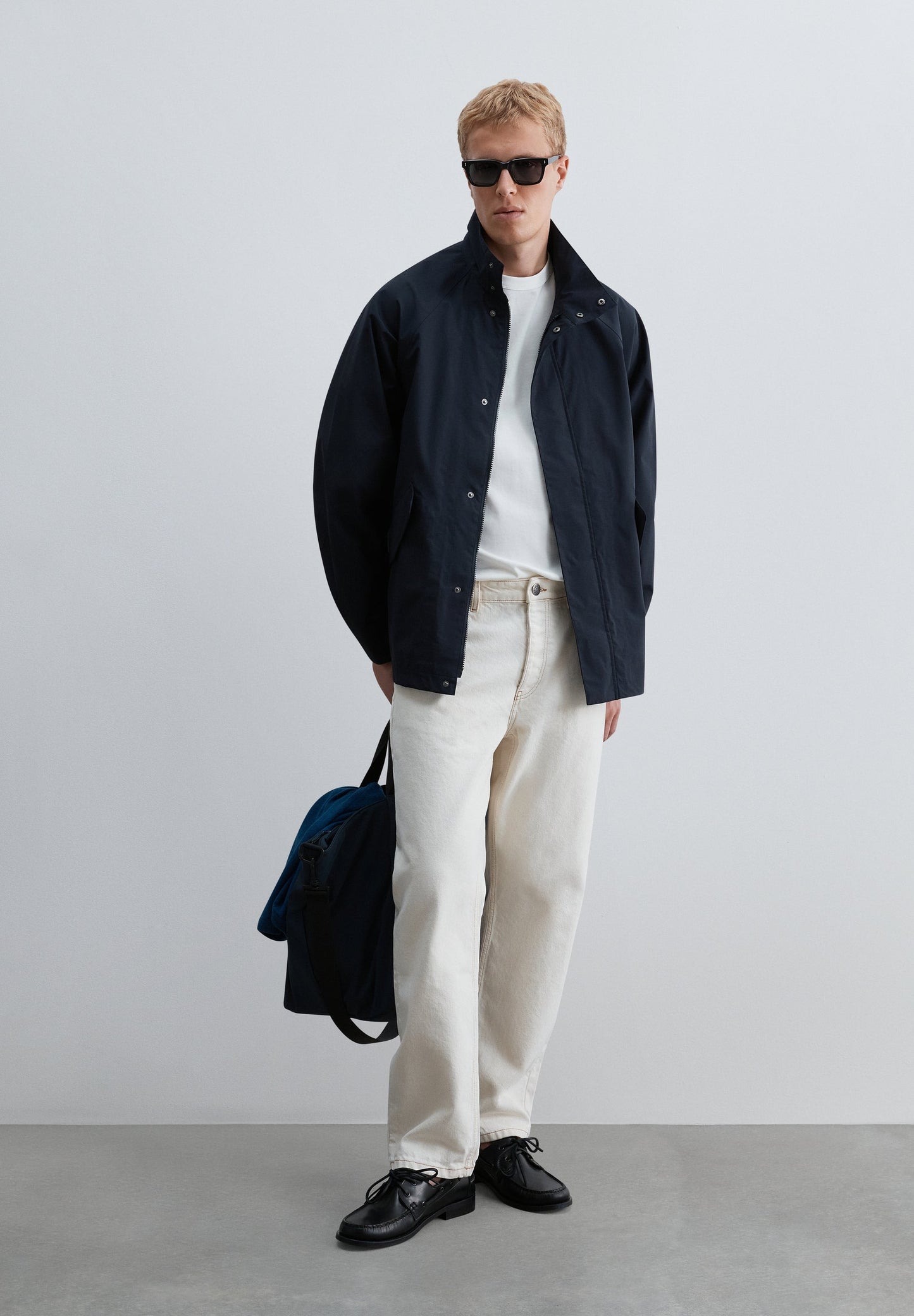 WATERPROOF TECHNICAL HIGH COLLAR JACKET