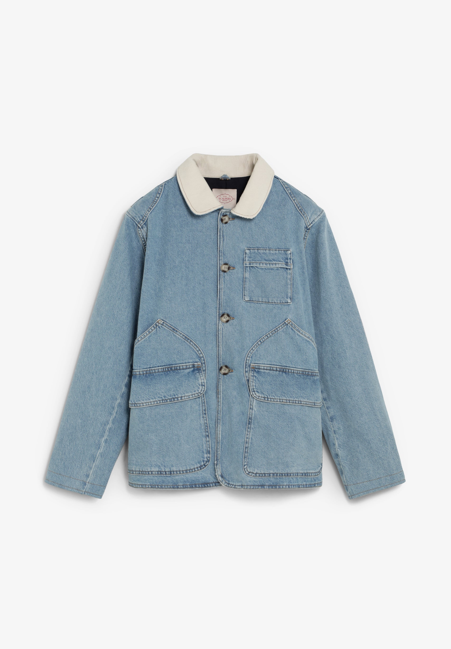 MULTI-POCKET DENIM JACKET